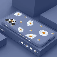 daisies flying case for samsung a73 a53 a33 a23 a13 a03 a03s a72 a52 a52s a32 a02s a02 a12 a71 a51 a31 a22 a21s 4g 5g cover