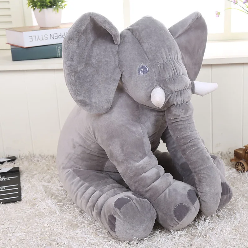 

Zqswkl 30/40/60cm kawaii elephant plush stuffed toys doll cute pillow hugs baby sleepping soft anime pillow hugs plushie