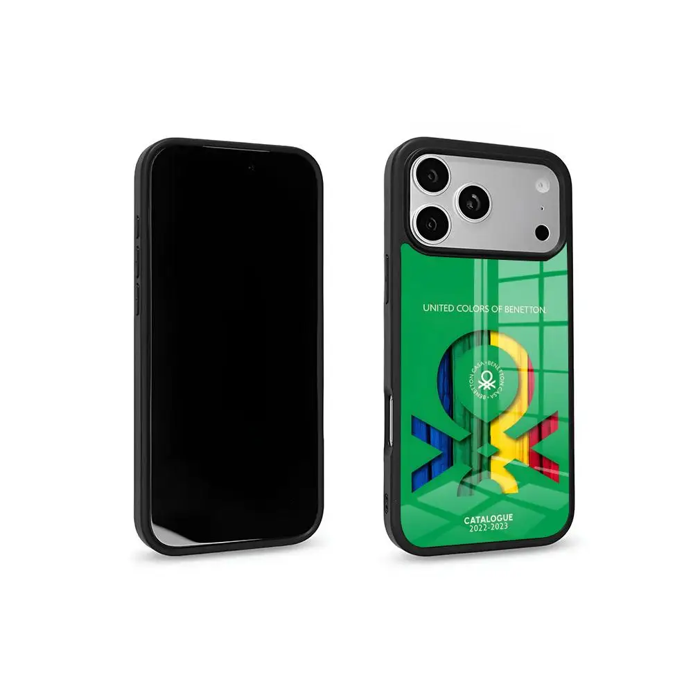 Чехол для телефона Benetton из силикона и поликарбоната для iPhone 18 17 16 14 11 12 15 13 Pro Max 8 7 6 Plus X SE XR, жесткий чехол. (art.: 3920dcffdbf7b) - 3920dcffdbf7b