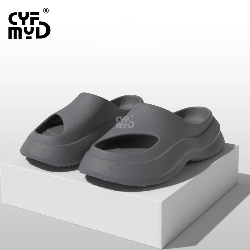 Platform Women's Home Slippers Thick Sole Summer Shoe for Woman 2023 EVA Slipper Non-slip Indoor Lightweight Slides Bathroom