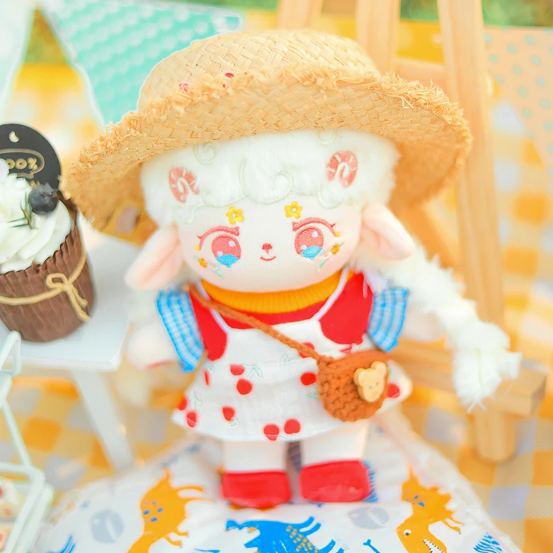 

lamb Calf Kawaii Original No Attribute Cotton 20cm Doll Body Super Cute Limited Toys Cosplay Cute Plushie Collection Girls Gifts