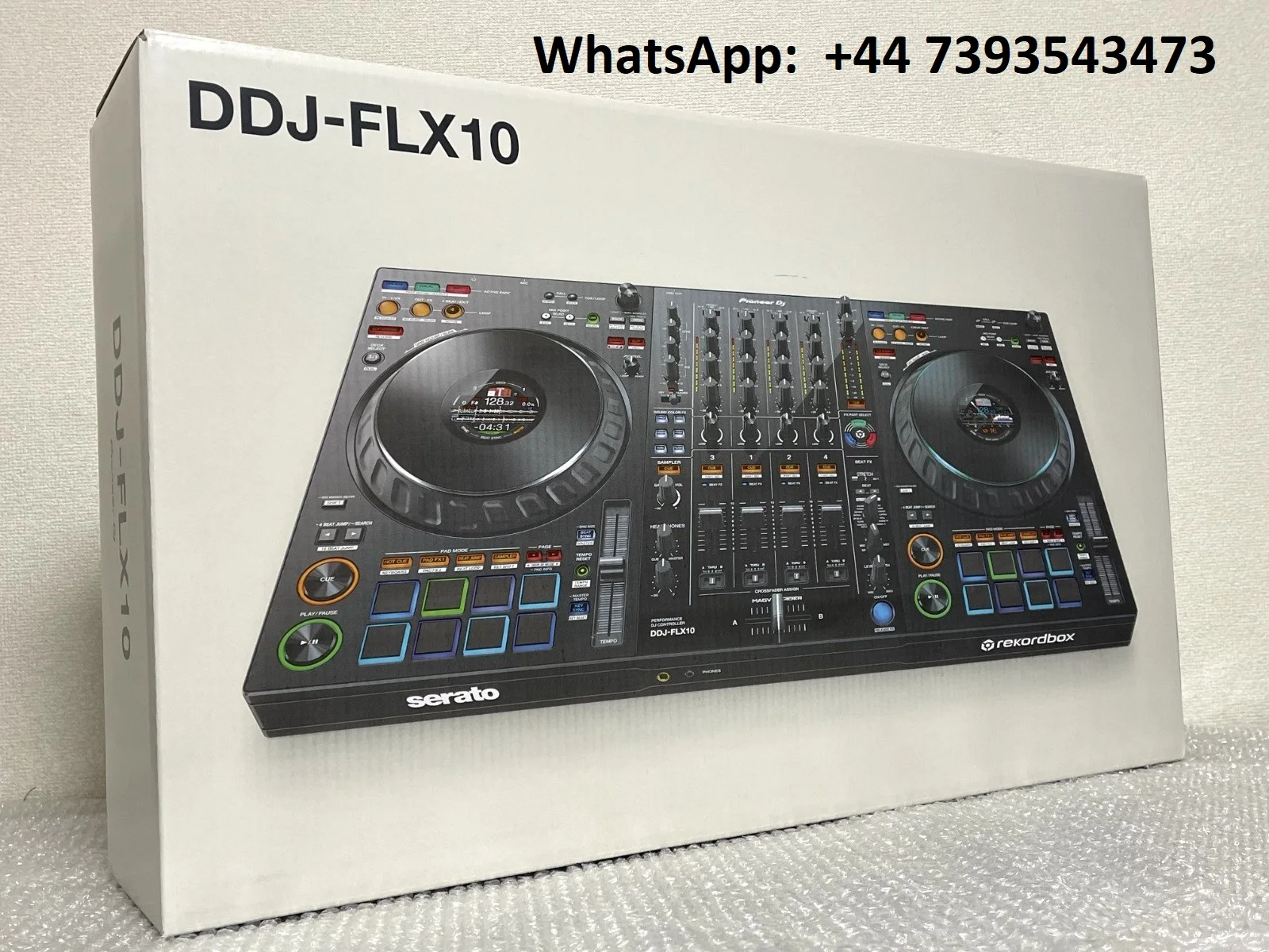НОВЫЙ ОРИГИНАЛЬНЫЙ 4-дековый DJ-контроллер Rekordboox и Serato DJ DDJ-FLX10