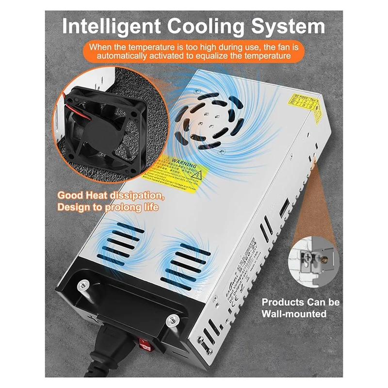 Версия источника питания постоянного тока 24 В 15 А 360 Вт преобразователь