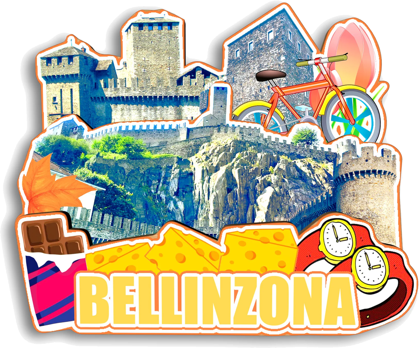 Locarno Brienz Engelberg Thun Bellinzona Zurich Женева SWITZERLAND Магнит на холодильник Путешествия Сувенир Подарок (art.: 3920cd3577d7e) - 3920cd3577d7e