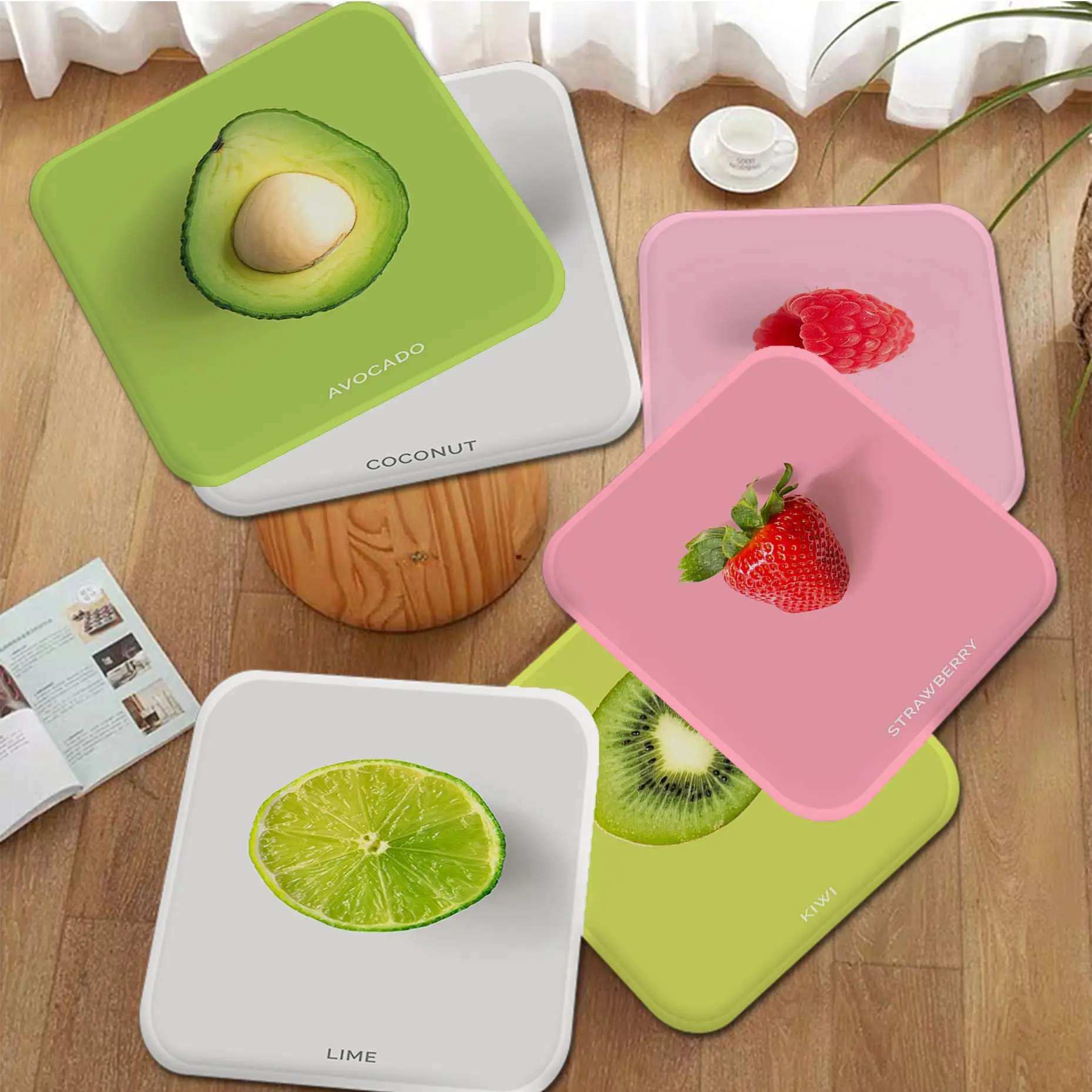 

Фрукты, четыре сезона, искусственное кресло для внутреннего дворика, домашней кухни, офисное кресло, кресло 40x40 см, коврик для стула