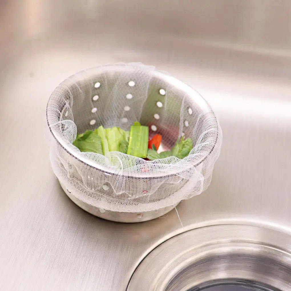

100PCS Garbage Filter Kitchen Drain Residue Filter Garbage Bag Anti-Clogging Water Bag Sink Water Cut Bag