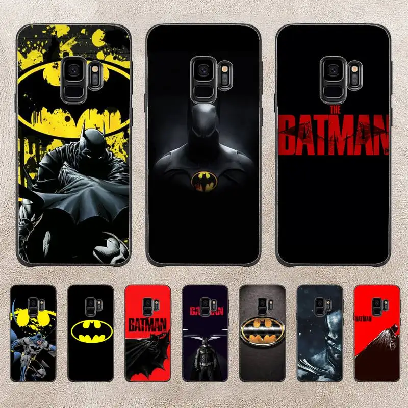 

Super Hero Batman Phone Case For Samsung Galaxy S6 S7 Edge Plus S9 S20Plus S20ULTRA S10lite S225G S10 Note20ultra Case