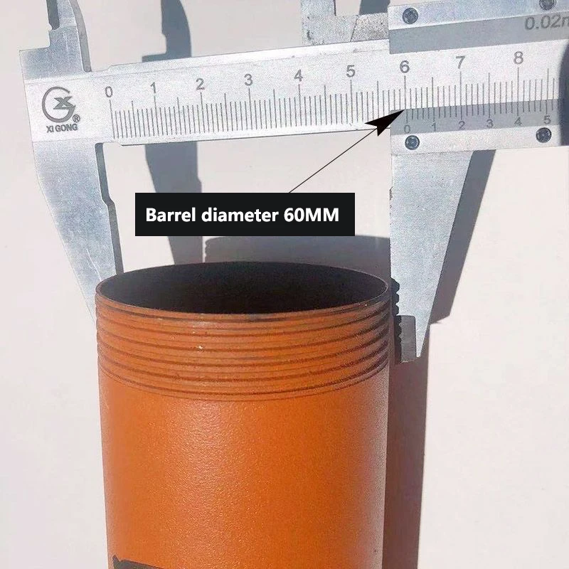 Внешний диаметр пистолета 56 мм 60 универсальный металлический интерфейс нить