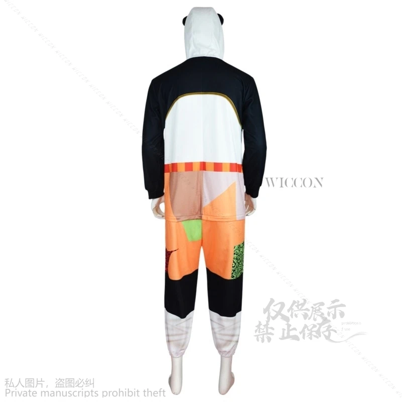 Костюм кунг-фу для косплея по аниме-мотивам мультфильма