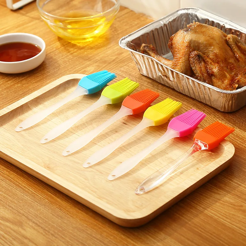 

Silicone Grill Brush BBQ Oil Brush Cake Bread Butter Baking Brushe Cooking Barbecue Baking Pan Oil Brush BBQ Tools Kitchen Brush
