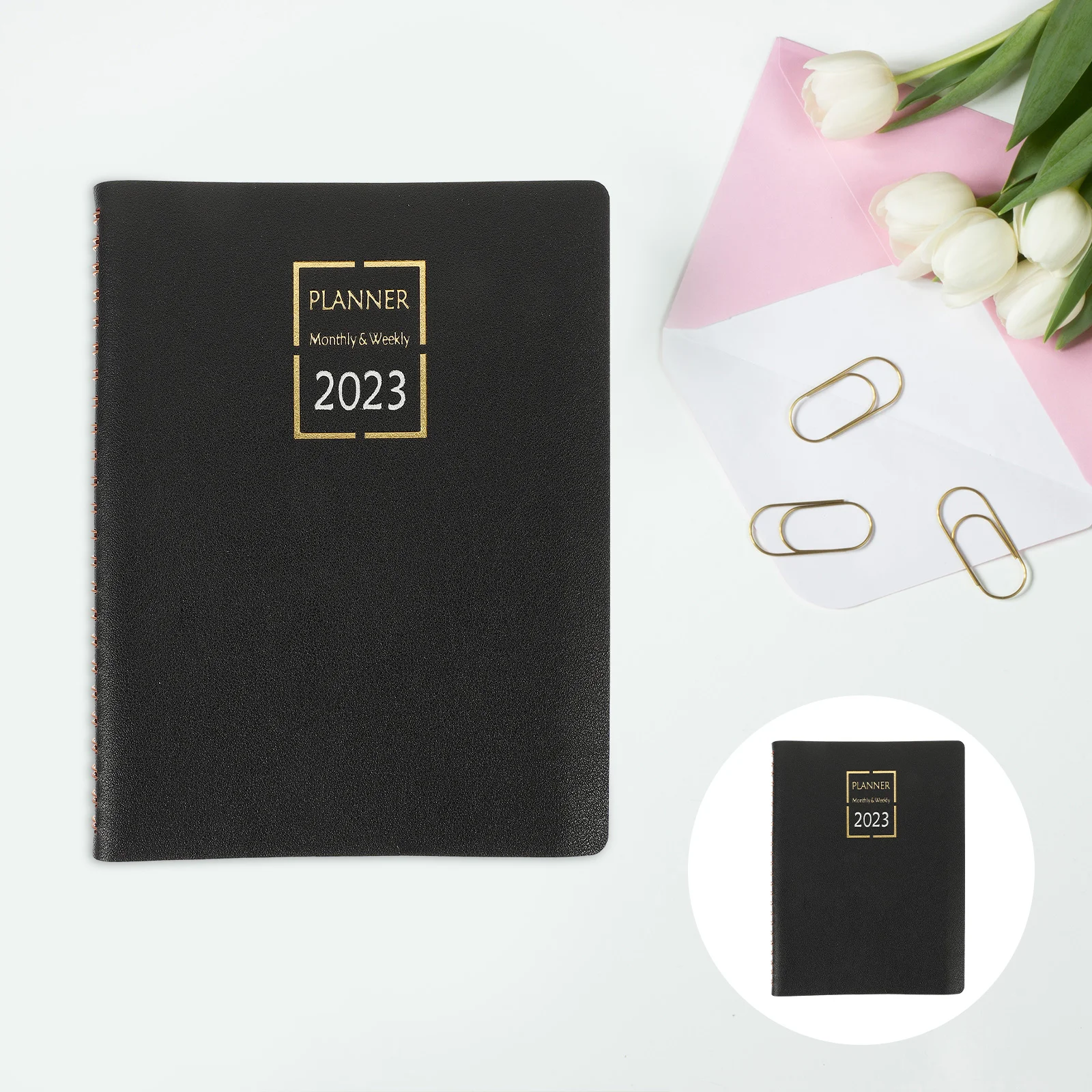 

Planner Monthly Schedule Calendar Daily Notepad Notebook Weekly Journal Book Year Work Planning New Scheduler Family Portable