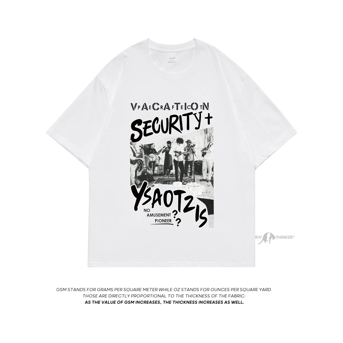 

Vintage Band Men Streetwear Oversized Fashion T Shirts Hip Hop Casual Tees Summer Clothing Short Sleeve Cotton Male Tops