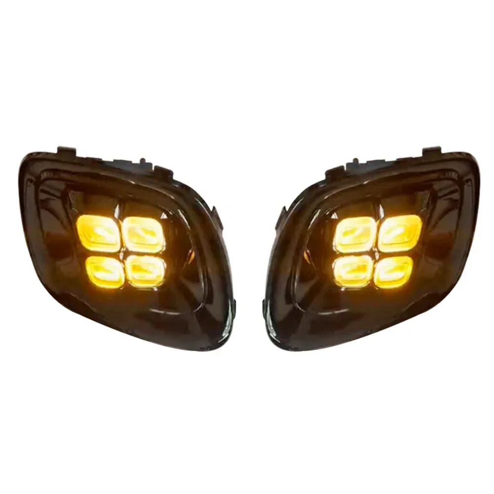 Новый! 2 шт. для Kia Picanto 2015 2016 светодиодные противотуманные фары DRL дневные ходовые