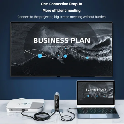 Kebidu 12-в-1 USB C Hub Docking Station