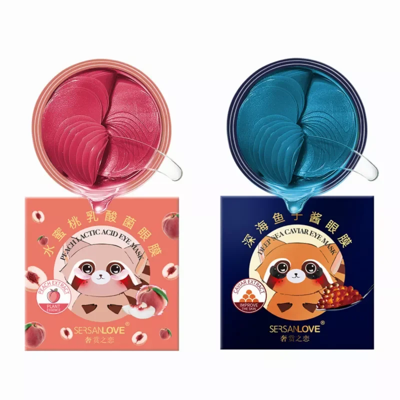 

24K Gold Collagen Moisturizing Eye Patches Anti-Wrinkle Anti Aging Eyes Masks Whitening Nourish Skin Care Gel Cosmetics