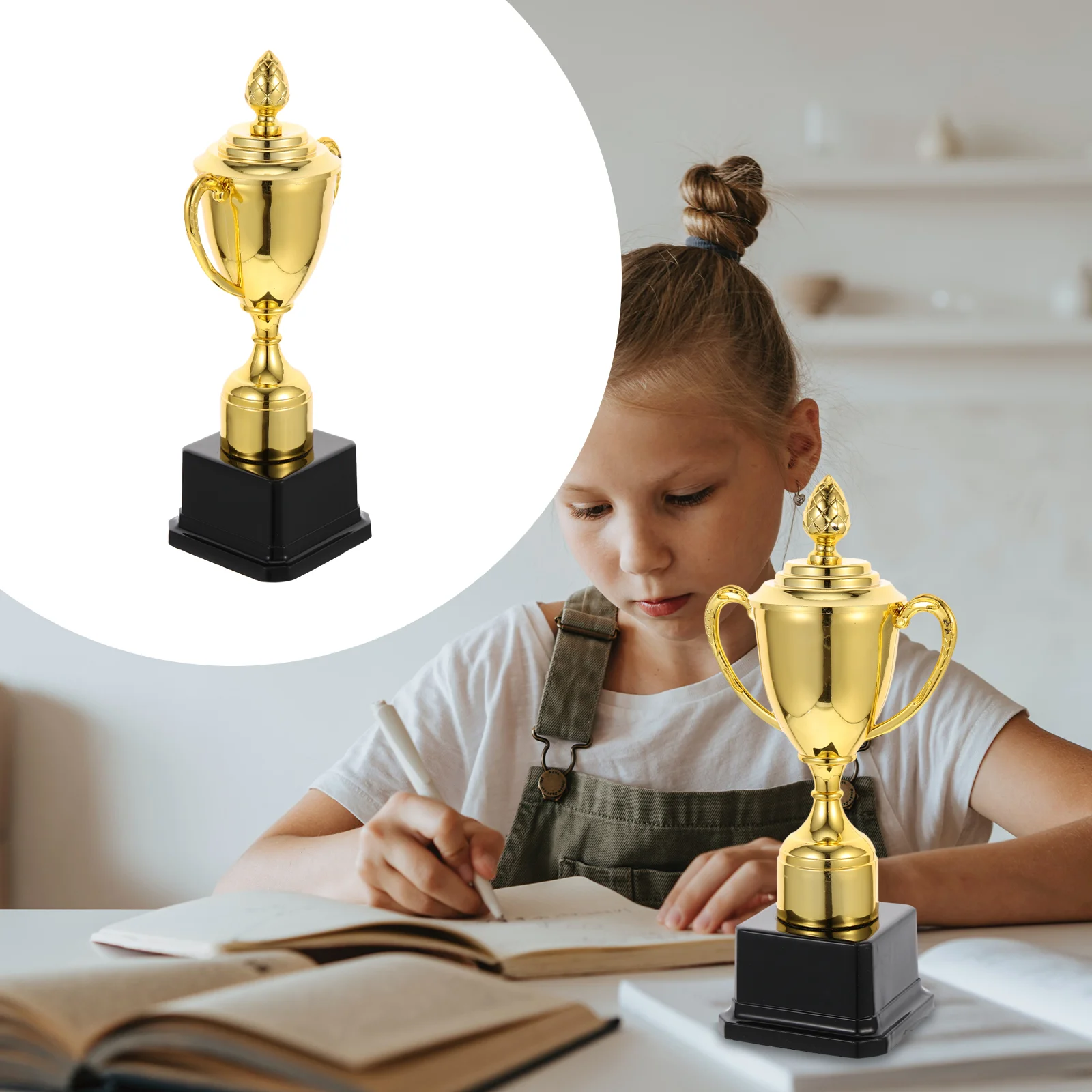 

Детский трофей Кубок аксессуары для игр декоративный приз Многофункциональная Пластиковая нежная награда