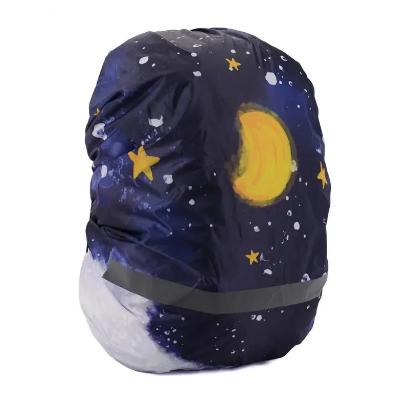 Oxford Cloth Folded Schoolbag Protect Neutral Schoolbag Dust Cover Waterproof Bag Waterproof Cover Outdoor Equipment Portable