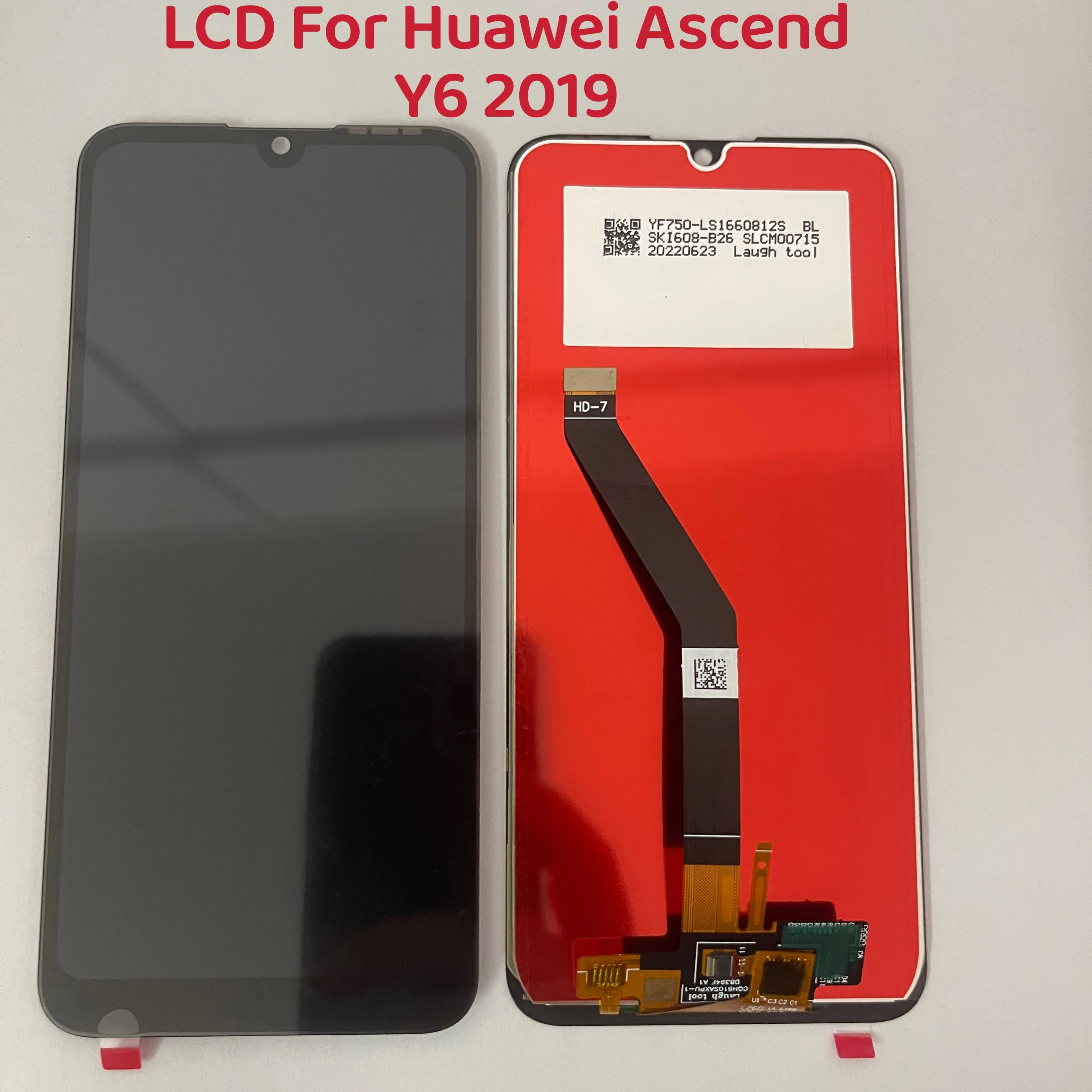 

10 PCS/Lot Original 6.09" LCD Display For Huawei Y6 2019/Honor 8A LCD And Touch Panel Screen Digitizer Full Assembly Repair Part