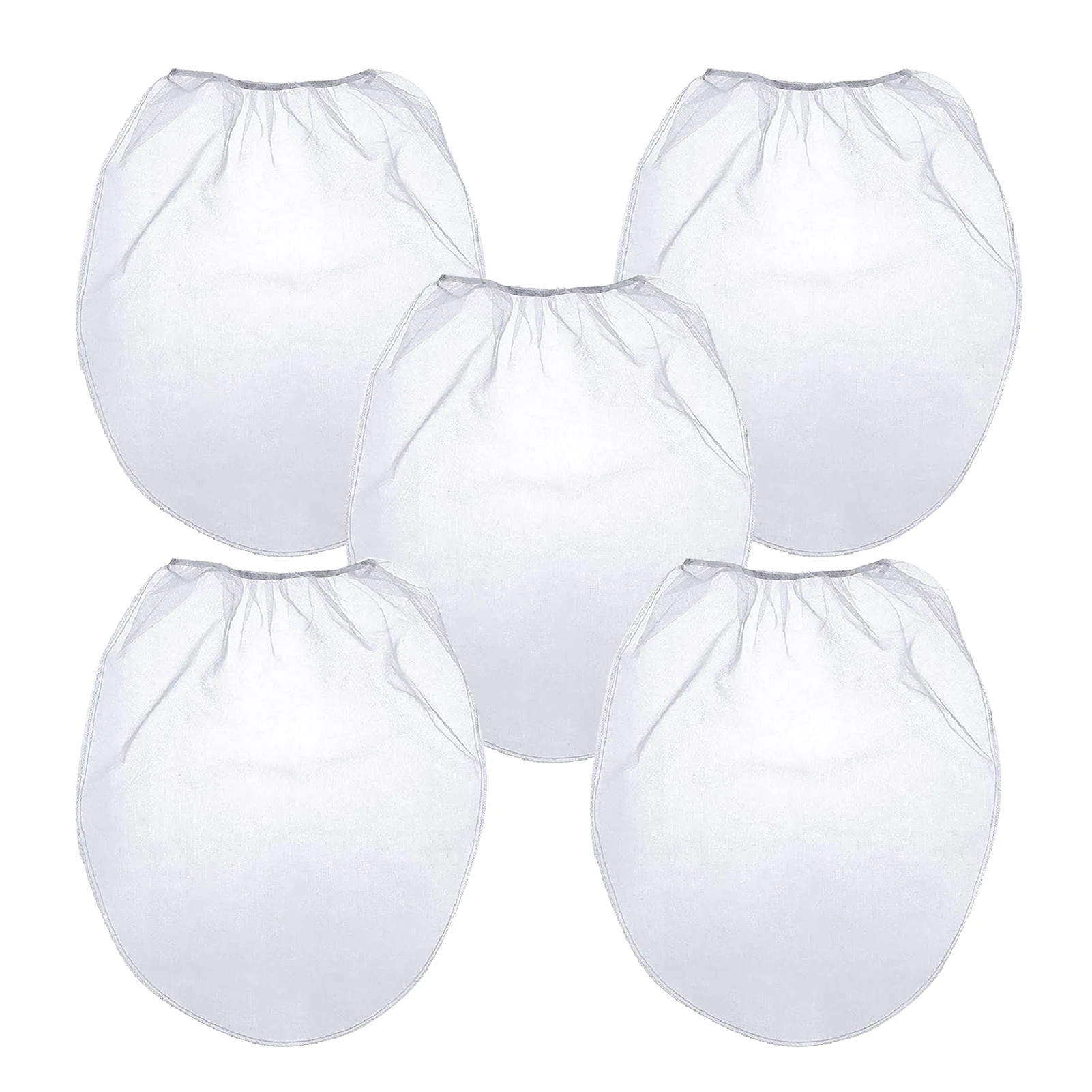 

5 Gallon Paint Strainer Bag Paint Filter Strainer Reusable White Filter Bags With Elastic Top Opening For Paint Beer Making
