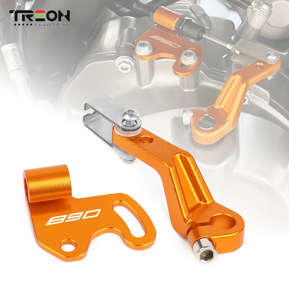 

Motorcycle One Finger Clutch Lever Clutch Arm CNC Aluminum For KTM 890 Adventure/R 890ADV 2020-2021