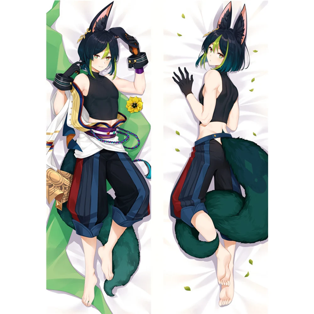 

Наволочка Genshin Imapct Dakimakura, подтянутая Мужская подушка для тела в стиле аниме