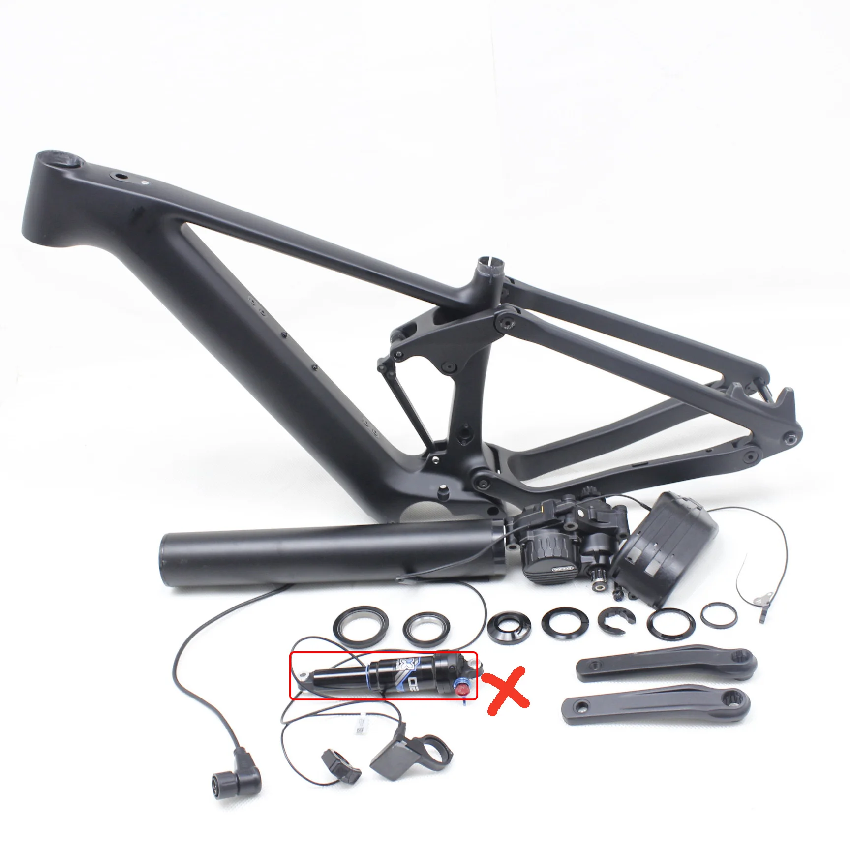 Новый CEF50 MTB полностью углеродное волокно полная подвеска дисковый тормоз