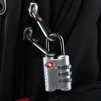 portable hardware weatherproof luggage anti theft 3 digit combination lock tsa customs lock safely code lock