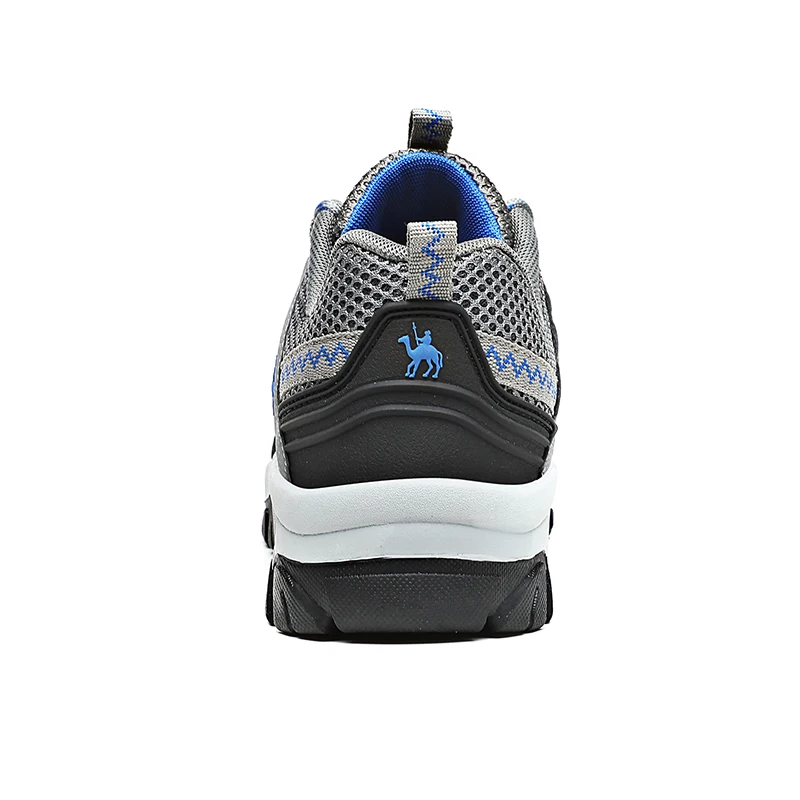 2022 Brand Outdoor Hiking Shoes Men Mesh Breathable Trekking Sneakers Anti-wear Comfortable Trail Climbing Upstream Shoes Men