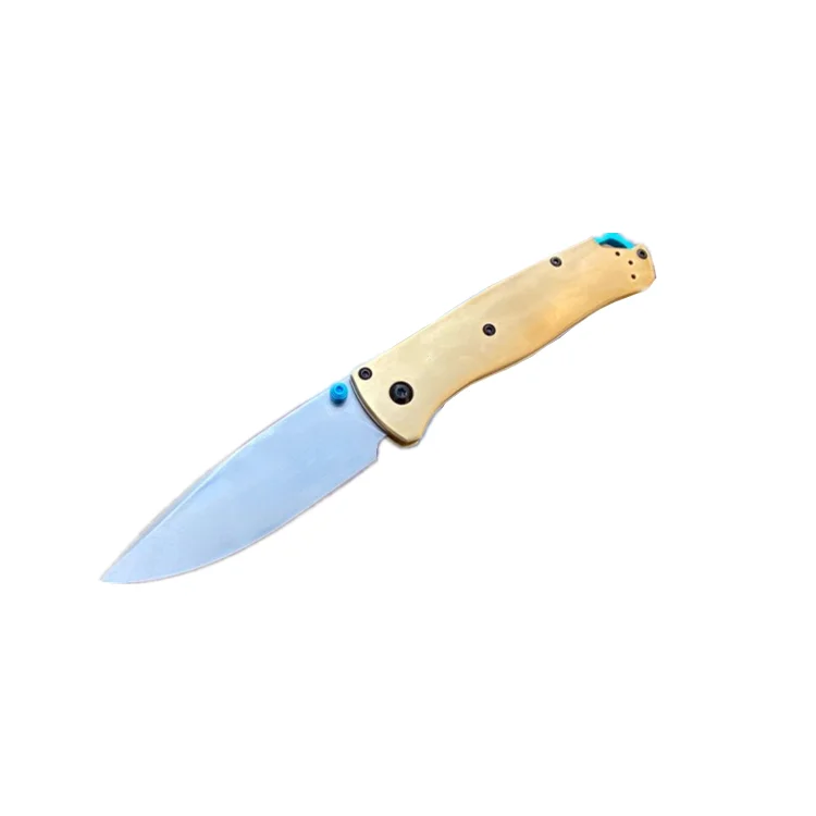 Складной нож-бабочка BM535, карманный клинок Stonewash S30V, ручка из льнянойлатуни, тактический, для самообороны, охоты, повседневного использования (art.: 3920bc4ae4e24) - 3920bc4ae4e24