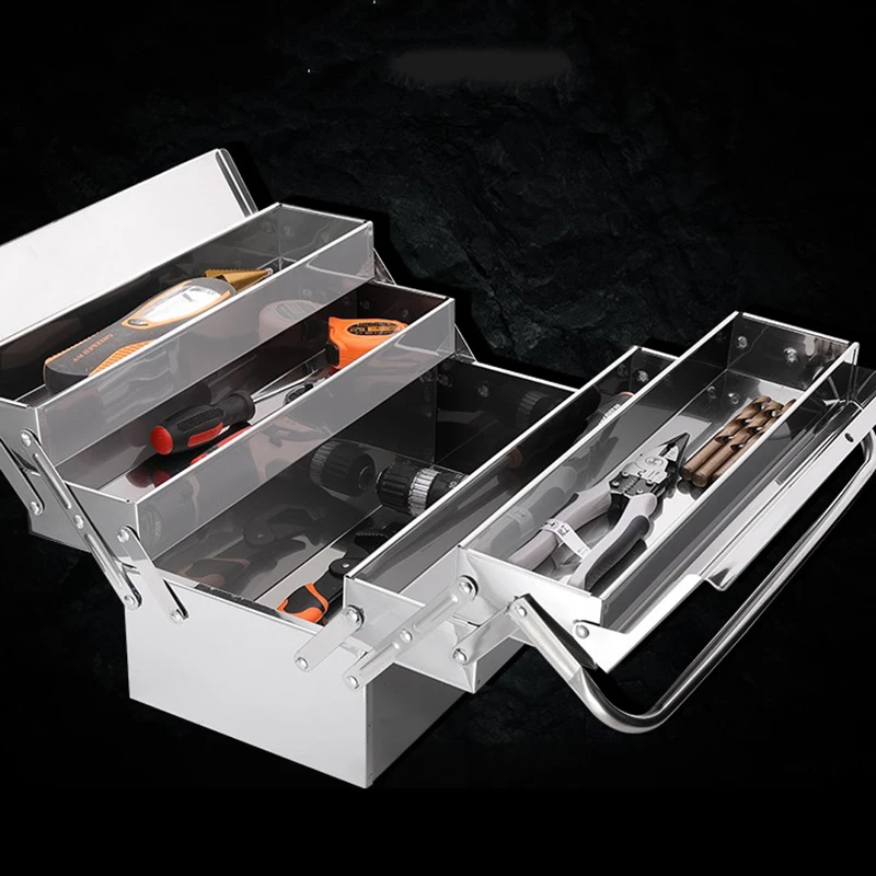 Portable Screw ToolBox Organizer Electronic Components Empty Motorcycle Tool Box Toughbuilt Storage Caixa De Ferramentas Box