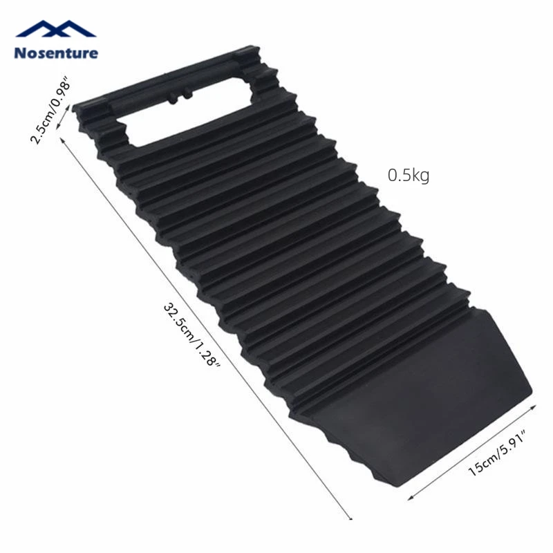 

NOSENTURE Recovery Traction Tracks for Off-Road Mud, Sand, Snow Tire Ladder Traction Track Vehicle Extraction Traction Mats