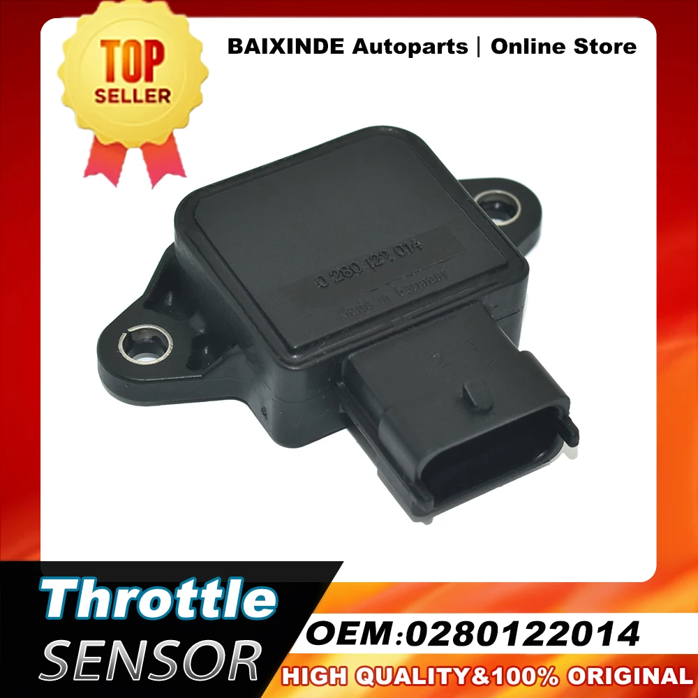 

OEM 0280122014 Throttle Position Sensor TPS For Hyundai Accent Elantra Tiburon Tucson Kia Spectra Spectra5 Sportage