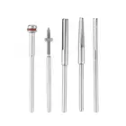 Металлический зажим для шлифовальной бумаги, 5 шт.компл., держатель для шлифовальной бумаги, зажим, стержень для изготовления ювелирных изделий, инструмент для шлифовки и полировки для ювелирных изделий