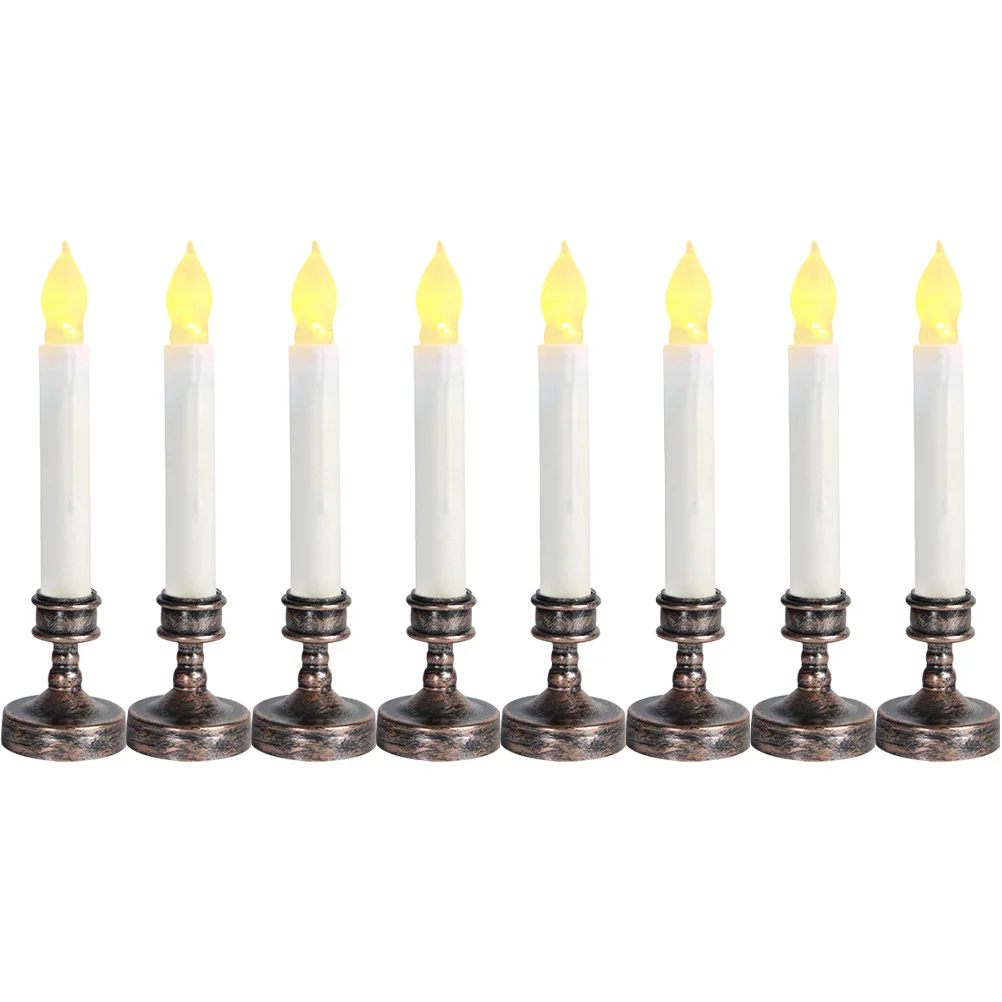 

Night Light Christmas Party Decor Supply Flameless Accessory Lamp Operated Candles Creative LED Halloween Props