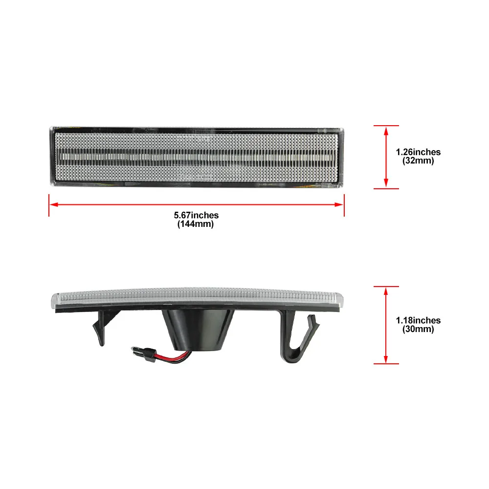 

Для Toyota Supra MK3 A70 Toyota Celica MK4 T160 светодиодные боковые габаритные огни крыла, автоматические указатели поворота OEM: 8173020131 8174020131