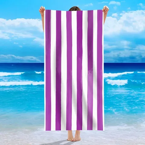Пляжное полотенце из микрофибры в желтую полоску, быстросохнущее пляжное полотенце с модным узором, одеяло большого размера, легкое полотенце, полотенце для ванны