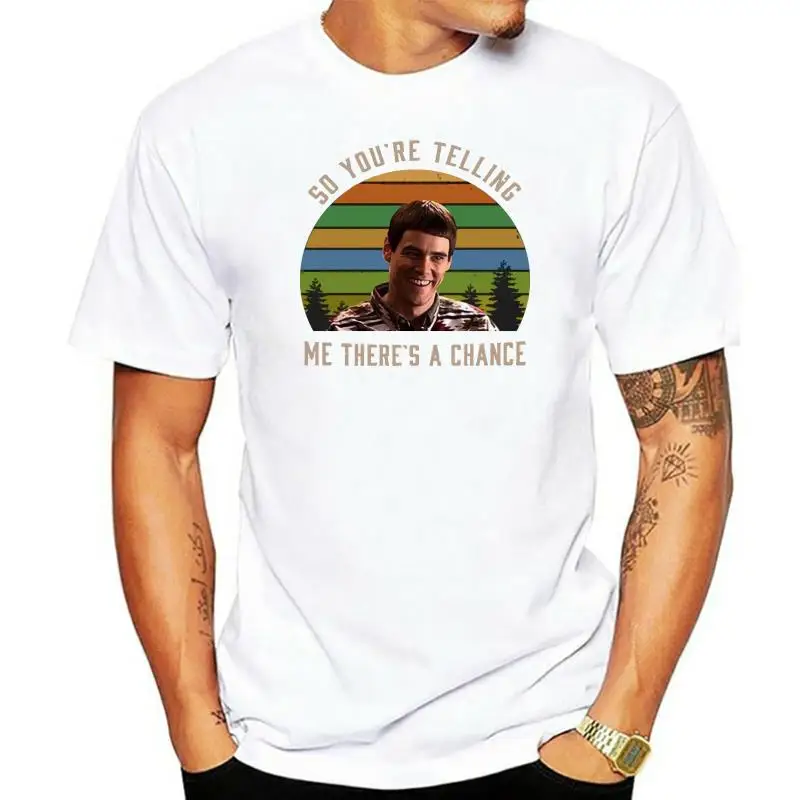 

Dumb And Dumber Lloyd Christmas So You Are Telling Me Black Men S-6XL T-Shirt