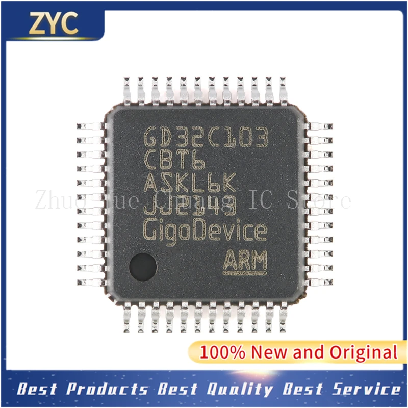 

10 шт./партия, GD32C103CBT6 GD32C103 CBT6