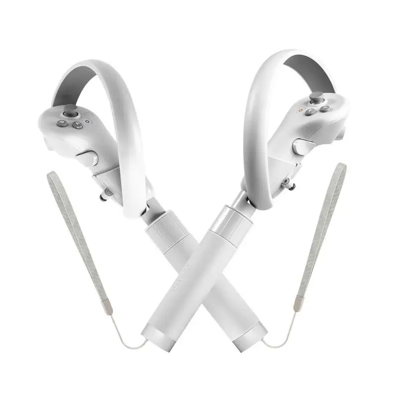 

VR Controllers Long Stick Handle Dual For 4 Sword Tennis Table Golf Games Golf Grip Playing Games Accessories