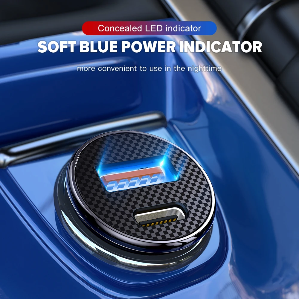 Автомобильное зарядное устройство Elough с двумя USB-портами 40 Вт QC 3 0 5A |