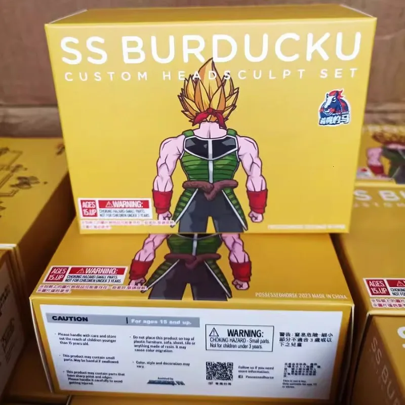 Фото В наличии: Magic Pact Movable, Dragon Ball, SHF, набор аксессуаров для головы персонажа Бардока из серии Super Series, коллекционные игрушки-реплики №5