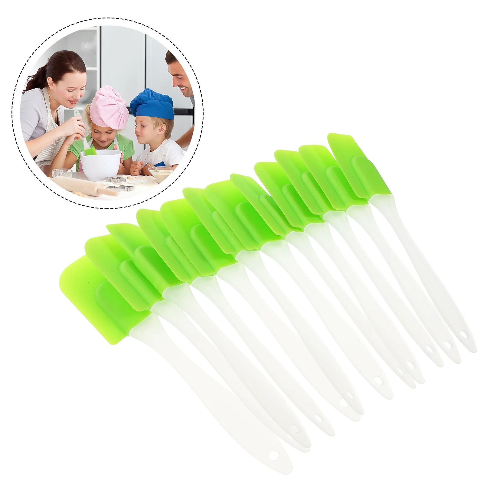 

Spatula Spreader Scraper Cheese Silicone Jam Cream Fondant Kitchenspatulas Small Pancake Jelly Cake Butter Bread Frosting Baking