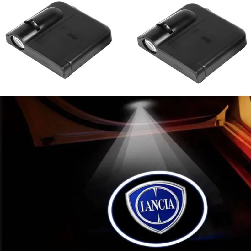 Для Lancia Delta Ypsilon Lybra Musa Kappa Voyager светодиодный проектор на дверь автомобиля с