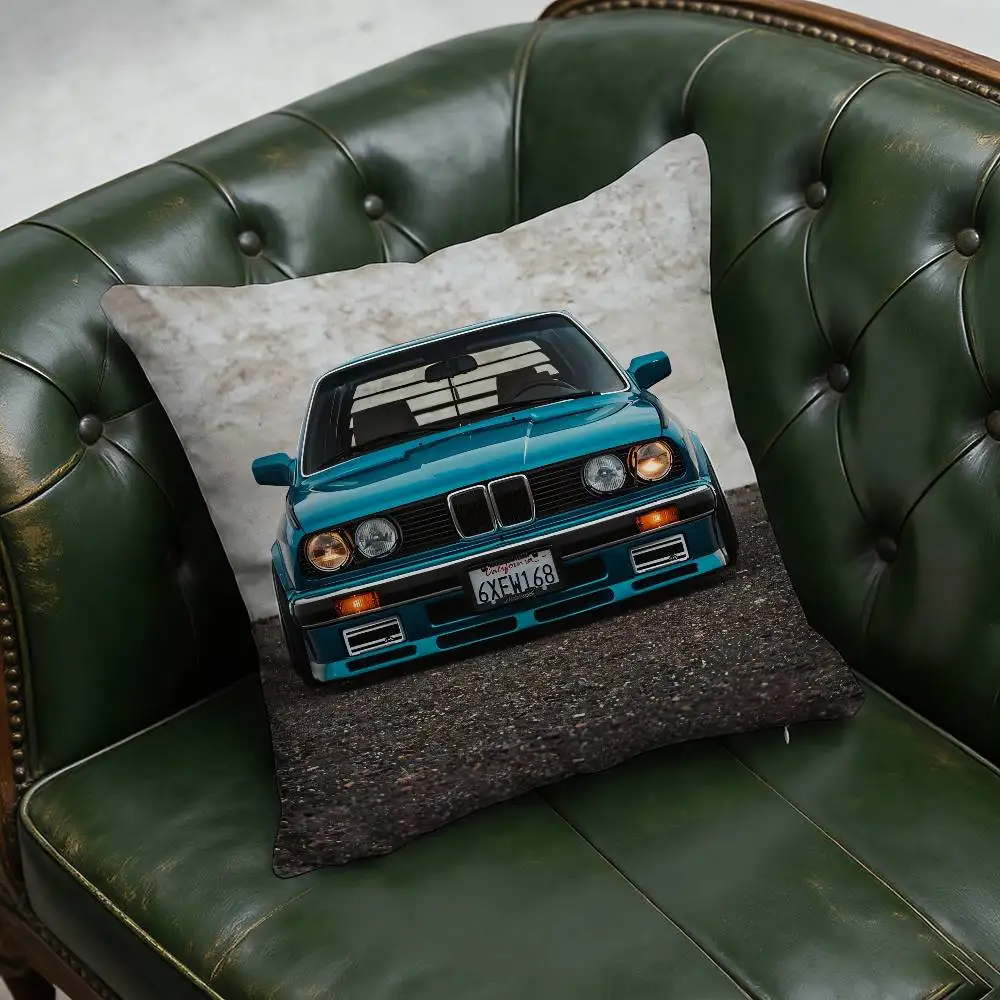 Наволочка для декоративной подушки для спортивного автомобиля BMW E30, 45 см x 40 см, декоративная наволочка для кровати, индивидуальный дизайн, квадратная наволочка. (art.: 3920dcd2b00f5) - 3920dcd2b00f5