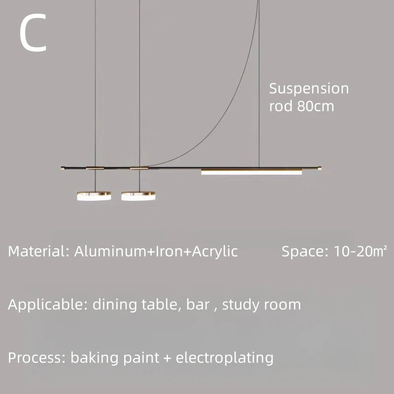 

Подвесные светодиодные светильники JIAYOOR