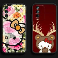 2022 hello kitty phone cases for xiaomi redmi note 10 10s 10 pro poco f3 gt x3 gt m3 pro x3 nfc soft tpu funda back cover
