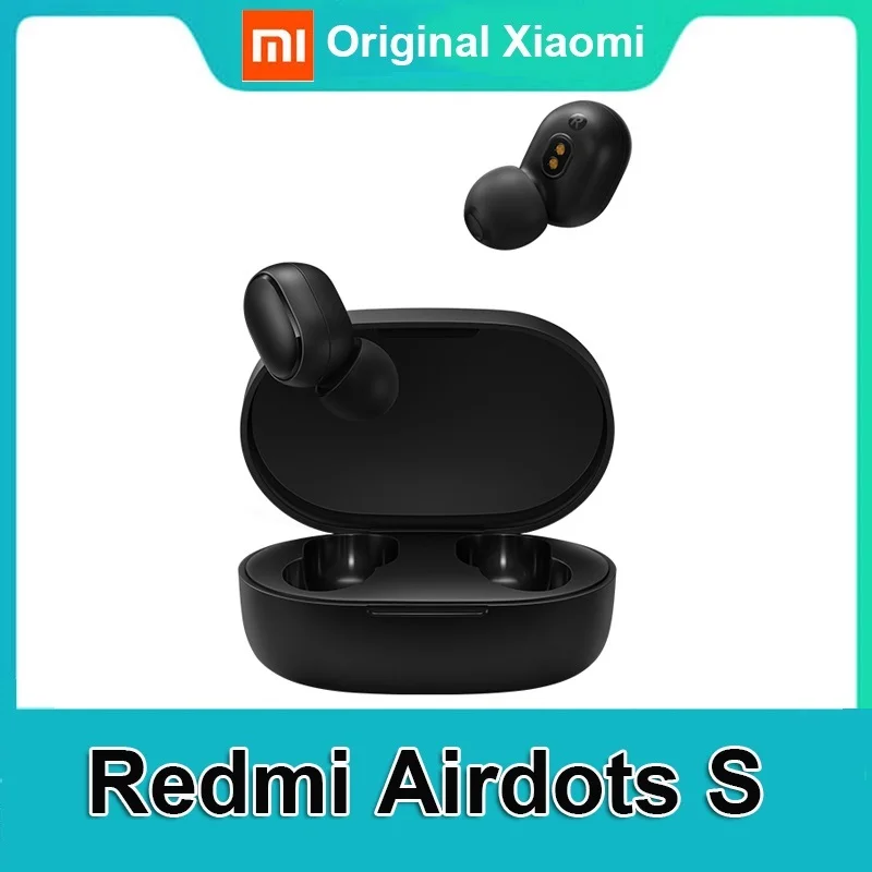 

Original Xiaomi Redmi Airdots s TWS Xiaomi Wireless earphone Voice control Bluetooth 5.0 Noise reduction Tap Control