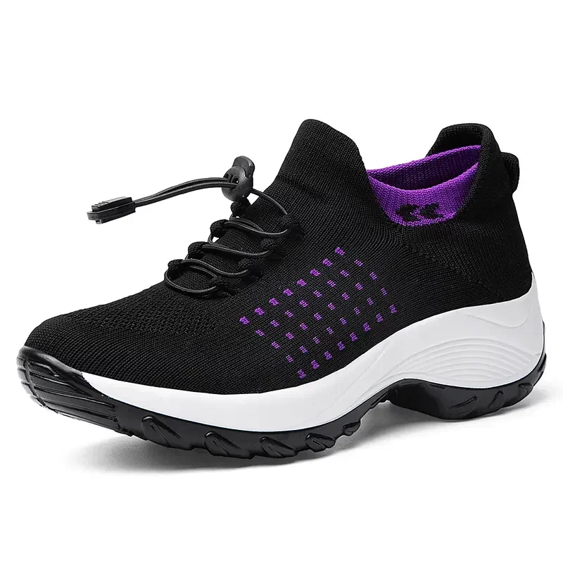 

Women Shoes High Quality Casual Mesh Sneakers Women Sport Plus Size Socks Shoes Lightweight Sneaker Footwear Basket Shoes Women