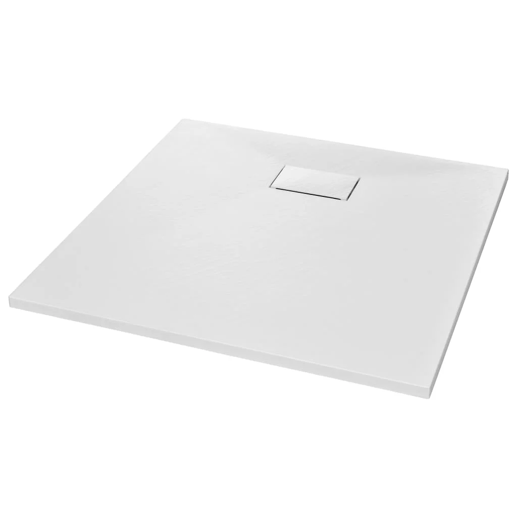 

SMC white shower tray 80x80 cm