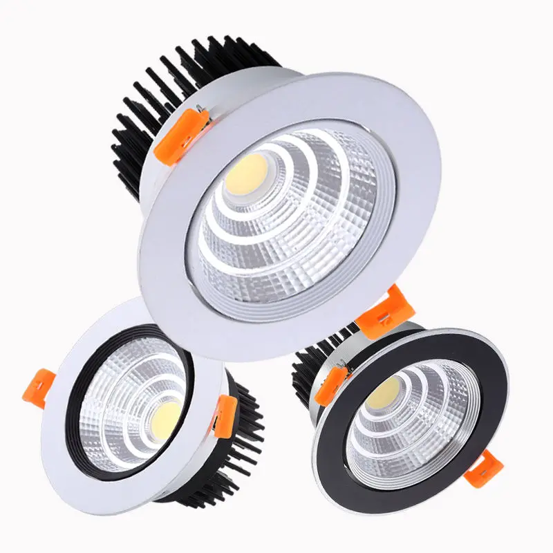 

Led Spot Light Dimmable Downlight Light Ceiling Spot 3w 5w 7w 9w 12w 15w 18w AC85-230V Recessed Lights Indoor Lighting Home